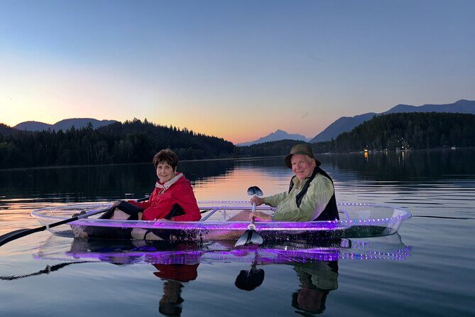 Illuminated Glass Kayak Sunset Tour//Whitefish, MT - An In-Depth Look at the Illuminated Glass Kayak Sunset Tour