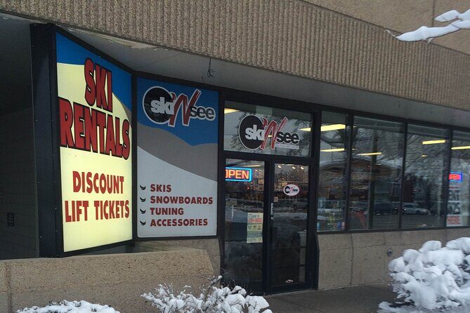 Intermediate Ski Rental Package for Snowbasin and Powder Mountain - Convenient Pickup and Drop-off Locations
