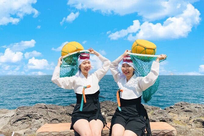 [Jeju] Private Photoshoot with Traditional pearl diver Haenyeo Costume - The Details of the Jeju Haenyeo Photoshoot