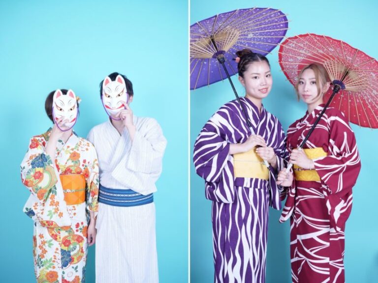 Kanazawa: Selfie Photo Experience with Rental Kimono - Color - Authenticity and Value