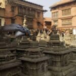 Kathmandu City Walking Tour - Descending and Heading to Durbar Square
