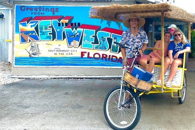 Key West Conch Republic Tiki Pedicab Experience by Kokomo Cabs - FAQs
