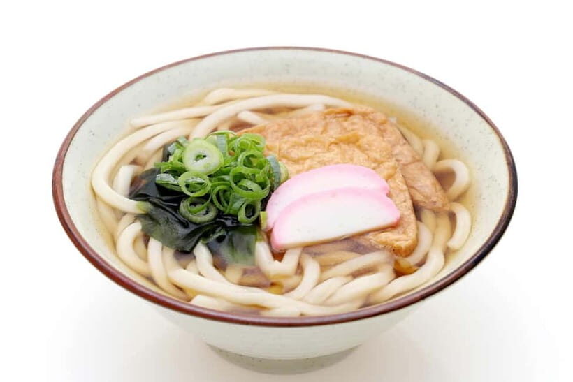 Kitsune(fox) udon and seasoned rice in Kyoto - The Sum Up