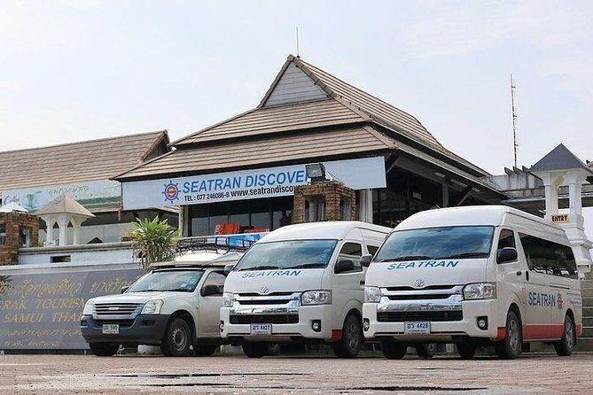 Koh Samui Airport to Koh Phangan by Shared Minivan and Seatran Discovery Ferry