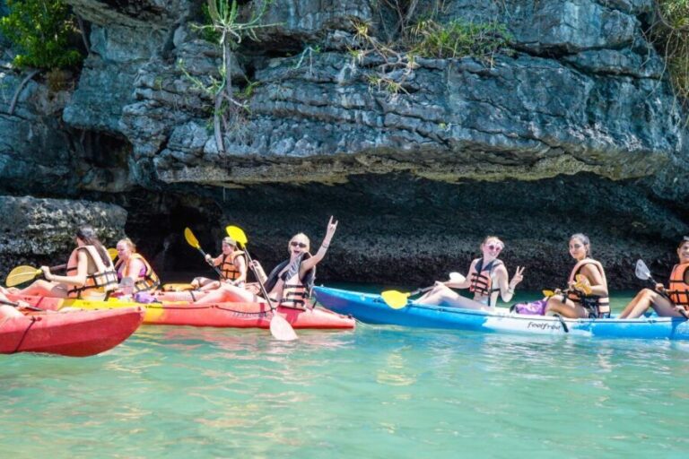 Koh Samui: Mu Ko Ang Thong Park Cruise with Kayaking Option - The Food and Overall Value