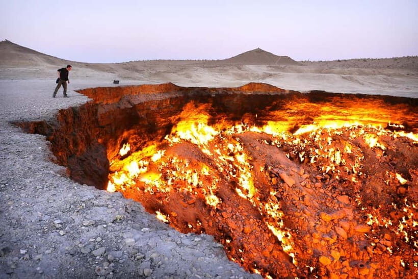 Kunya Urgench-Darvaz-Ashgabat Tour from Uzb 2 Days/ 2 Nights - The Experience in Detail