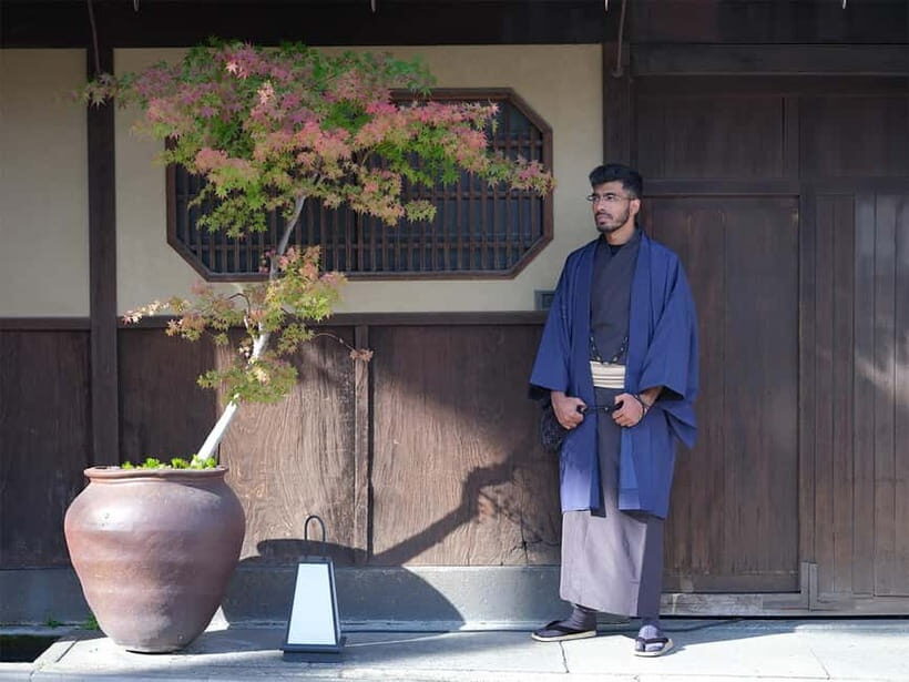Kyoto Kimono Rental mimosa Kimono/Yukata Rental Men's Plan - How the Experience Fits Into Your Kyoto Visit