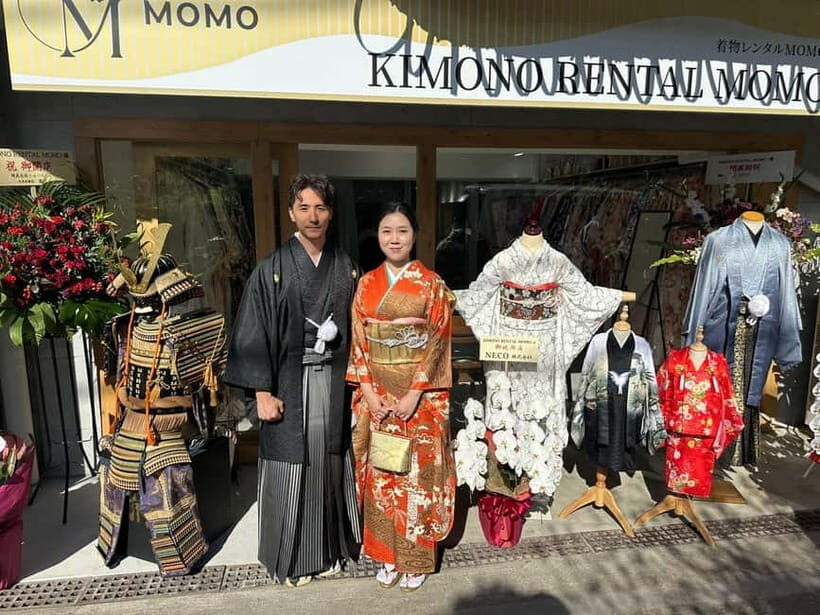 Kyoto: Kimono Rental with Hairstyling and Accessories - The Kimono Choice and Styling
