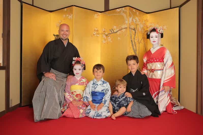 Kyoto kiyomizu Temple : Maiko and Samurai Family Photoshoot - FAQs