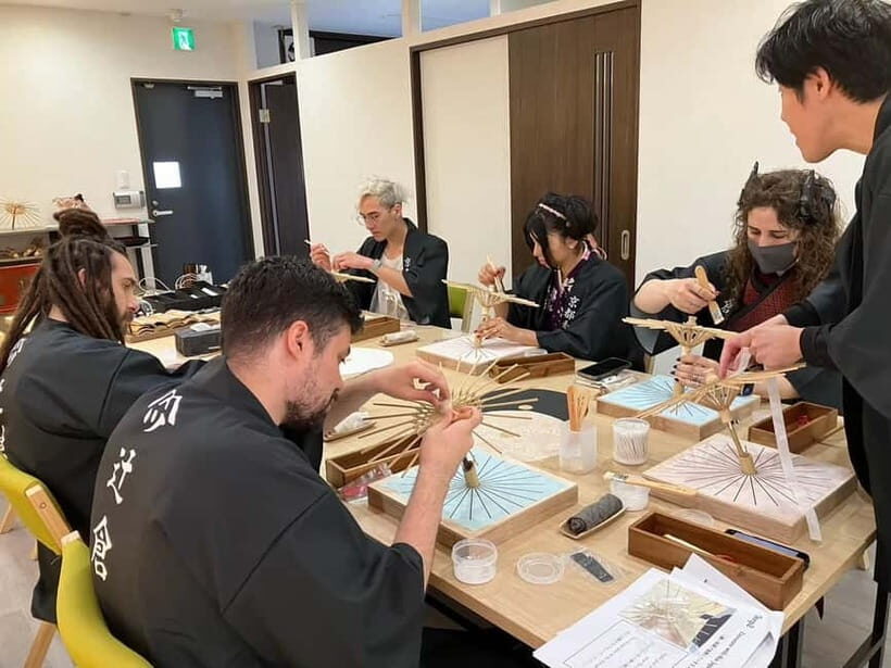 Kyoto: Traditional Mini Umbrella Making Workshop - Practical Details