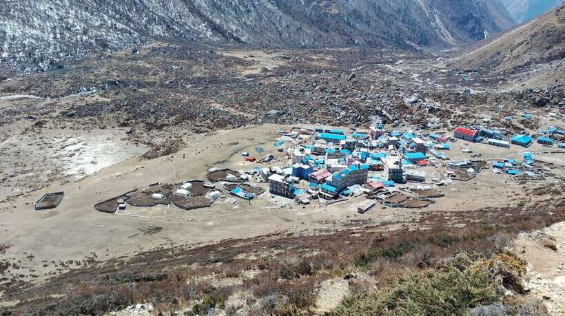 Langtang Trek -6 days. - Reaching Langtang Village (Day 3)