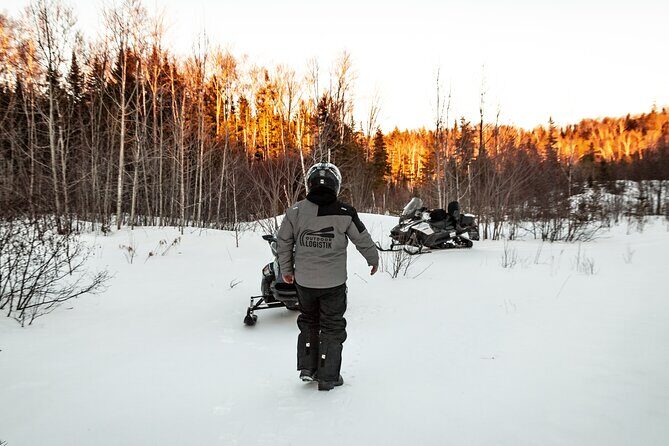 Laurentians: Guided excursion by snowmobile - An Authentic Look at Snowmobiling in the Laurentians