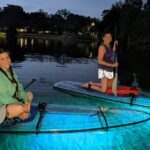 LED Glow in the Dark Clear Kayak or Clear Paddleboard in Paradise - Who Will Love This Experience?