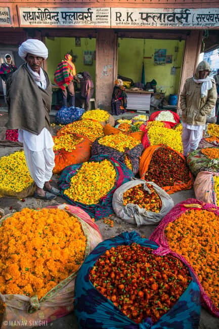 Local breakfast + Flower market + Pink city tour - The Practicalities