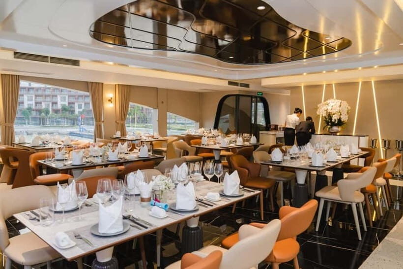 Luxury Saquila Yacht Explore Halong Bay from the Harbor - What’s Included & What to Consider