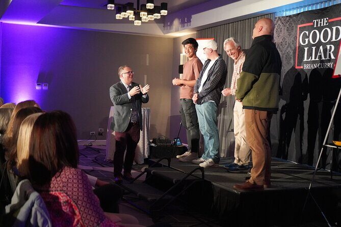 Magician and Mentalist Brian Curry Live at the Hotel Washington - The Audience Experience