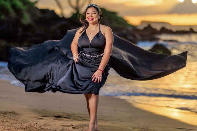 Maui Flying Dress Photoshoot Experience