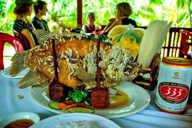 Mekong Delta 4 Islands, TukTuk, Boat, Try Khot Cake Local Cooking - Village TukTuk or Electric Car Ride