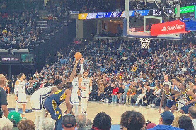 Memphis Grizzlies Basketball Game Ticket at FedExForum - Food, Merchandise, and Extras