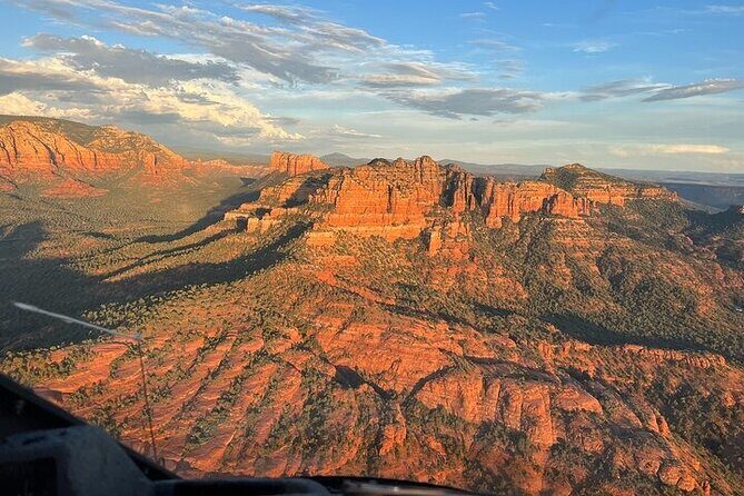 Mogollon Rim Sunset 80 Miles Sedona Helicopter Tour - The Experience from the Passenger’s Perspective