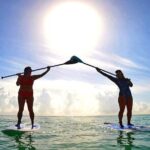 Morning Session - All Levels Paddleboard Group Caribbean Sea - The Paddleboarding Itself