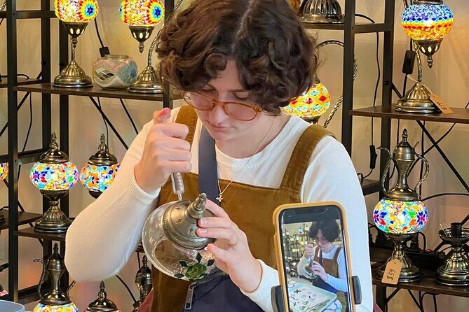 Mosaic Lamp Workshop - A Closer Look at the Experience