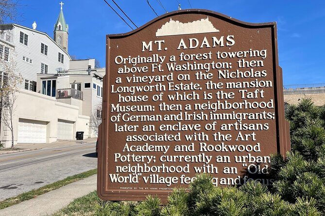 Mount Adams Historic Smartphone Guided App GPS Audio Walking Tour - Authenticity and Value