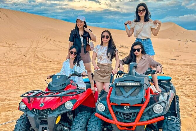Mui Ne: Sand Dunes Jeep Tour Friendly Service with ATV Option - The Red Sand Dunes: A Contrasting Landscape