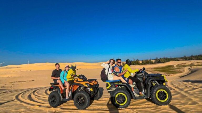 Mui Ne : White Sand Dunes Quad Bike (ATV) Rental Service - Detailed Breakdown of the Itinerary