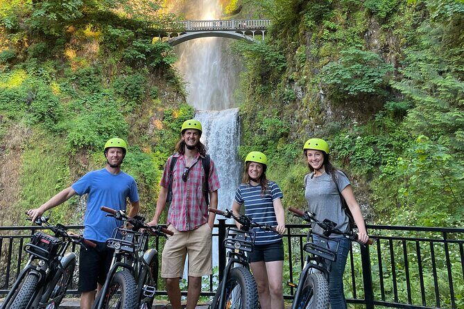Multnomah Falls Ebiking Tour to 6 Columbia River Gorge Waterfalls - An In-Depth Look at the Columbia River Gorge Waterfalls E-Bike Tour