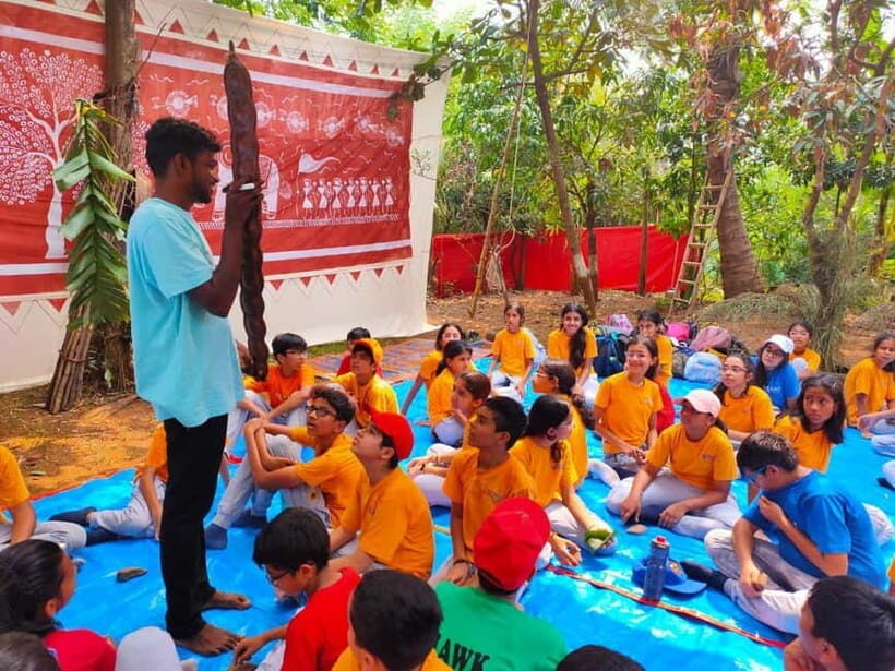 Mumbai: Warli Workshop in Sanjay Gandhi National Park