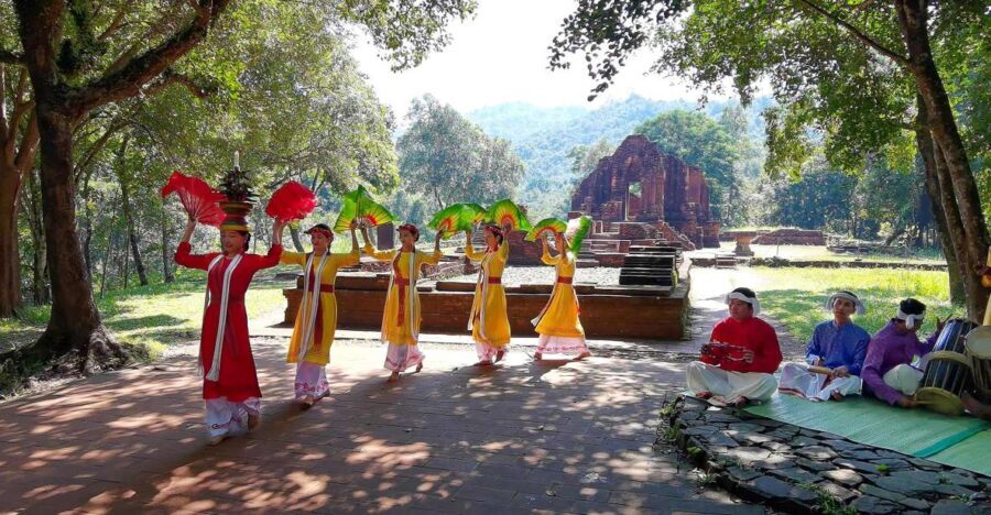 My Son sunset small group tour with boat trip - A Deep Dive into the Experience