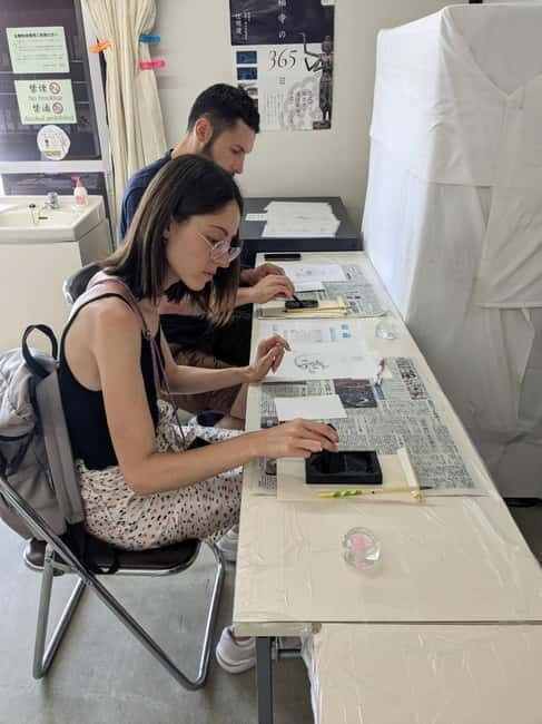 Nara: Create Calligraphy Art at Kohfuku-ji with Local Artist - Who Will Love This Experience