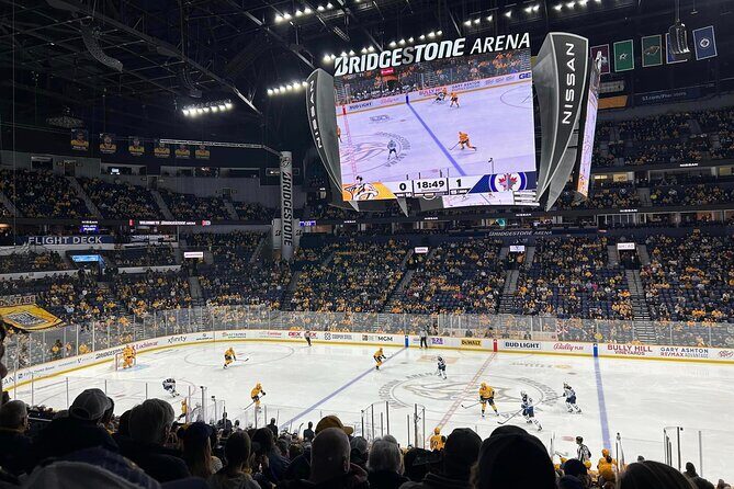 Nashville Predators Ice Hockey Game Ticket at Bridgestone Arena - Authentic Fan Experiences and Authenticity