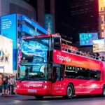 New York Night Tour: Open Top Bus Tour by TopView® - Key Points