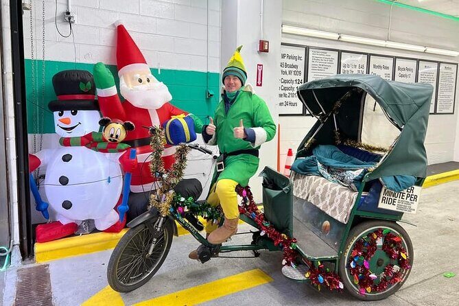 NYC Holiday Lights and Magic Pedicab Tour - FAQ