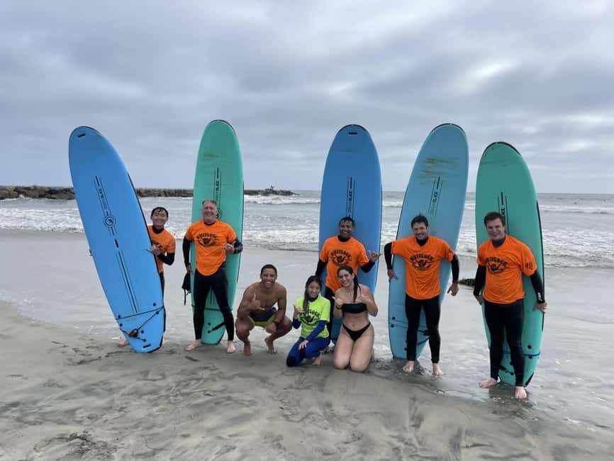 Oceanside : 2-Hour Surf Lesson with Instructor - Summary