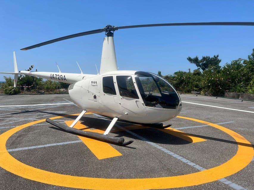 Okinawa Helicopter Tours -Okinawa Skycruising- - The Itinerary in Detail