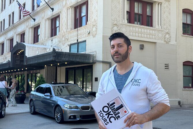 Oklahoma City History and Architecture Walk Downtown - Stop 2: The Skirvin Hilton – A Hotel with Secrets