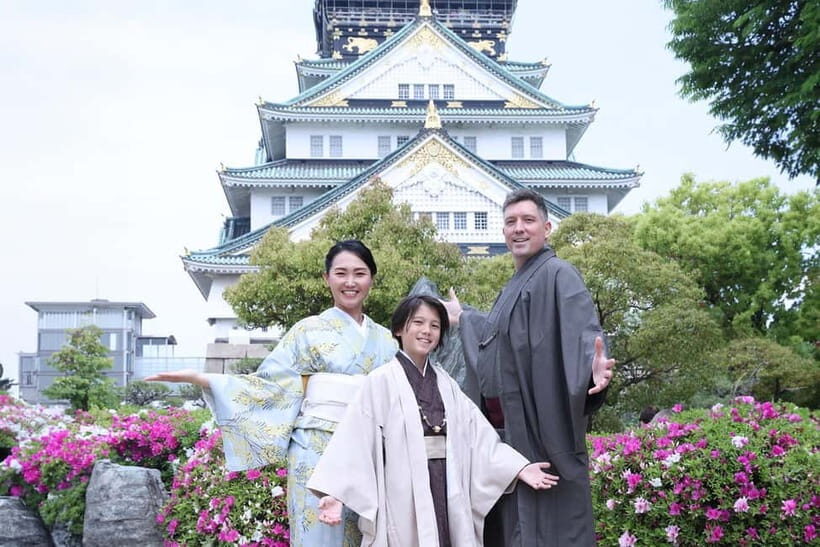 Osaka: Kimono Rental, Photoshoot, and Castle Visit - Practical Tips for Making the Most of This Tour