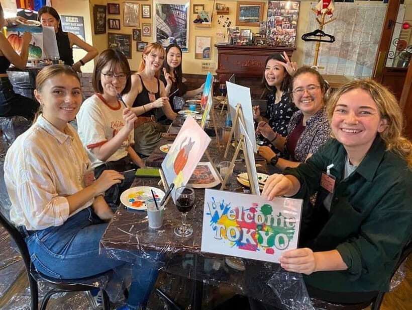 Osaka: Paint and Wine "Japan scenery and Seasons" - A Detailed Look at the Osaka Paint and Wine Experience