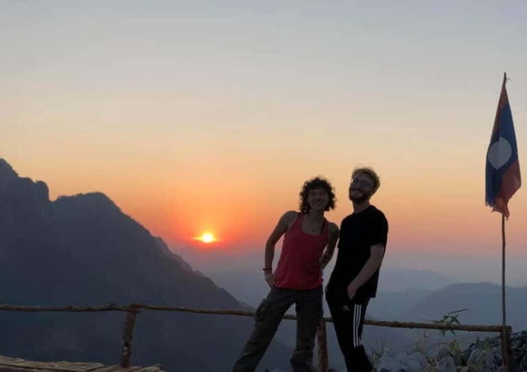 Overnight Camping At nong khiaw view point, 360 view - A Complete Look at the Nong Khiaw Viewpoint Camping Tour