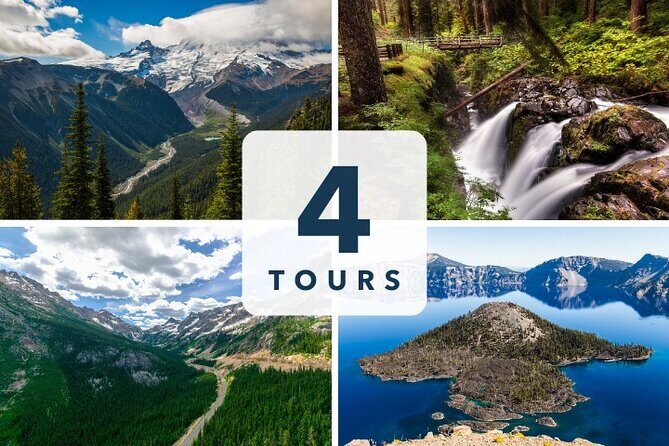Pacific Northwest Bundle 4 Self-Guided National Park Tours - A detailed look at the itinerary and what you can expect