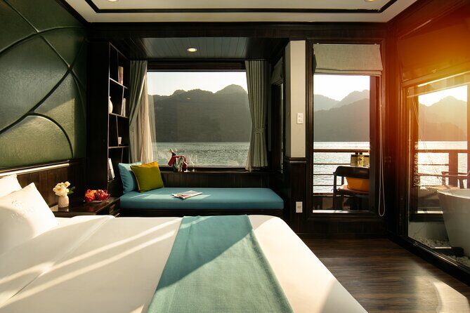 Peony Cruise 5* Lan H Bay 2 days 1 night with 2 ways transfer - FAQ about Peony Cruise 5* Lan Ha Bay Tour