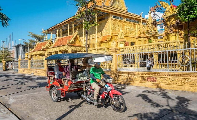 Phnom Penh Haft Day Tour to Silk Island by Tuk Tuk - Transportation and Logistics