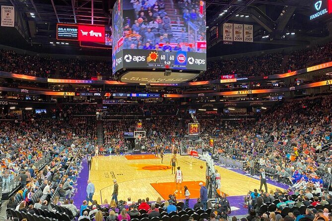 Phoenix Suns Basketball Game Ticket at Footprint Center - The Sum Up