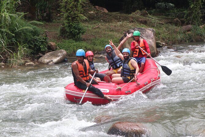 Phuket Adventure with White Water Rafting, Monkey cave and Zip Line+Optional ATV - Lunch and Relaxation
