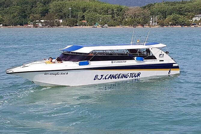 Phuket to James Bond Island Premium Speedboat Trip - Hong Island: Canoeing and Hidden Caves
