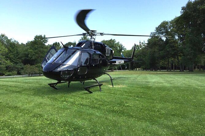 Private Dream Date with Helicopter Ride in New York - Arriving at The Mansion at Glen Cove