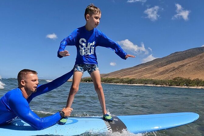 Private Family Surf Lessons on the West Side of Maui - Key Points